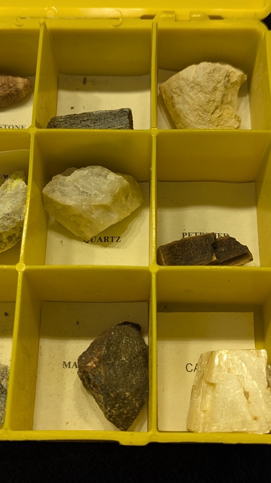 Some Nevada Rocks and Minerals Box Complete NV Bureau of Mines and Geology