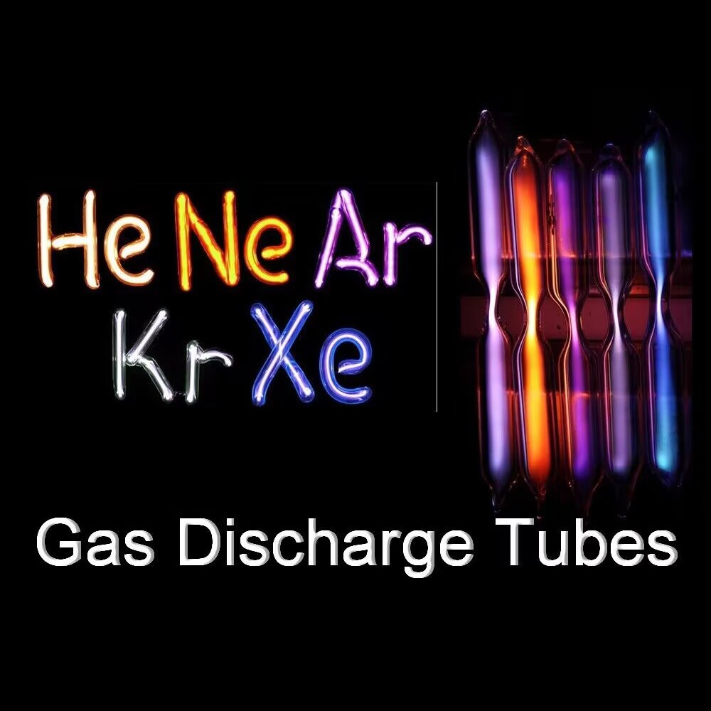 Rare Luminous Gas Sealed Tube Display Specimen Elements Collection Hobby Gifts
