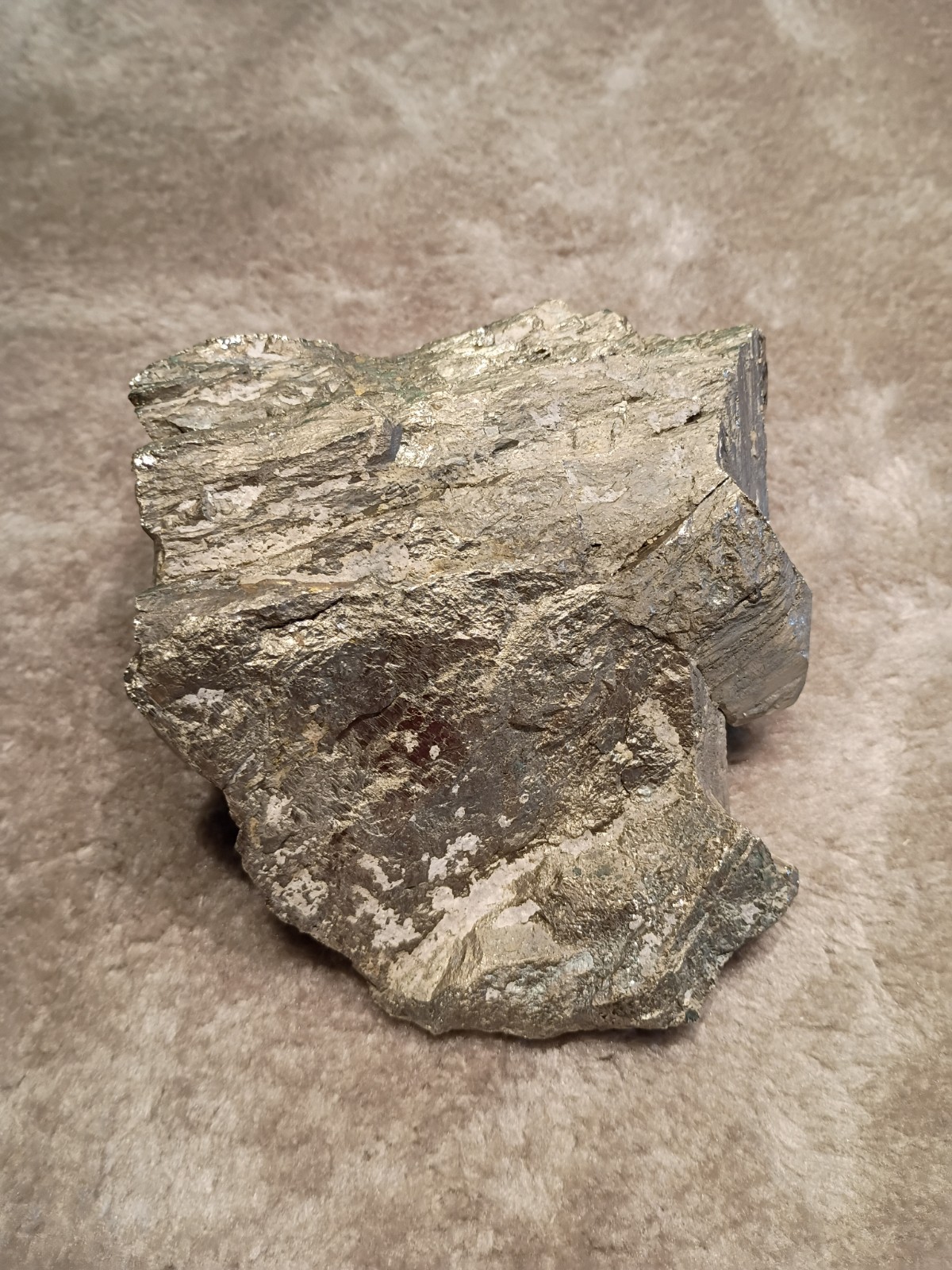 Pyrite crystal cluster