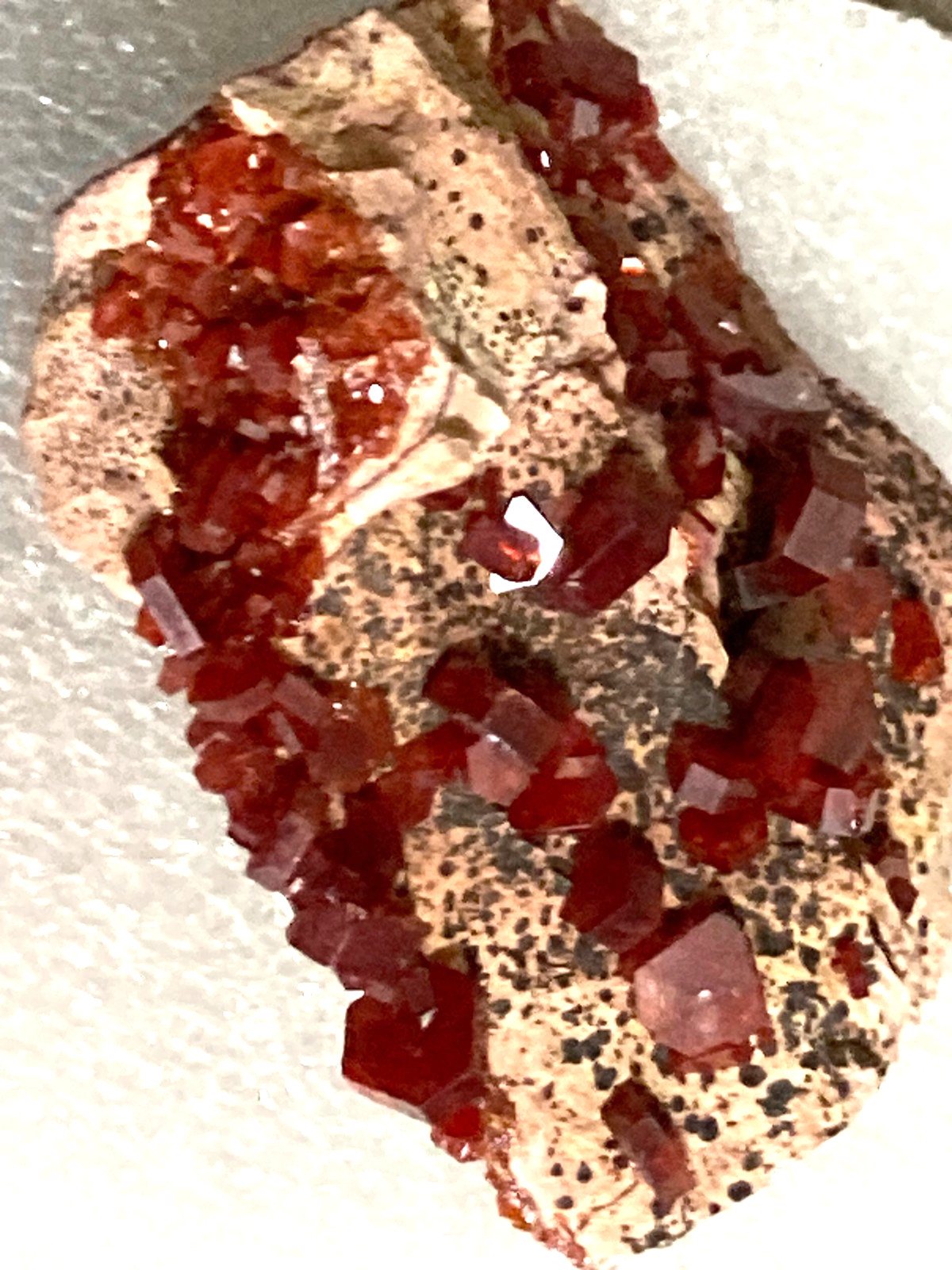 Africa Minerals- Selenite Rose, Celestite, Vanadinite