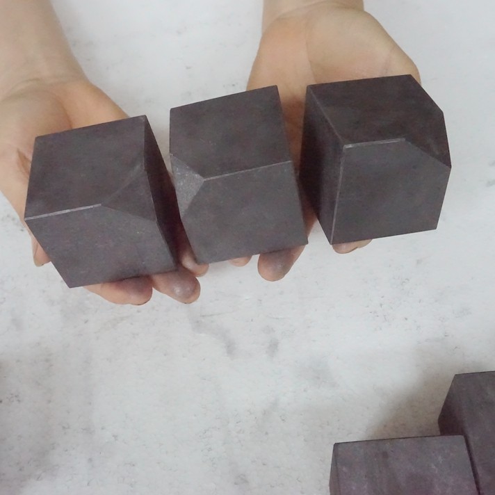 4.5LB 10 Natural Shungite Protect Radiation Crystal Square Heptahedron Healing