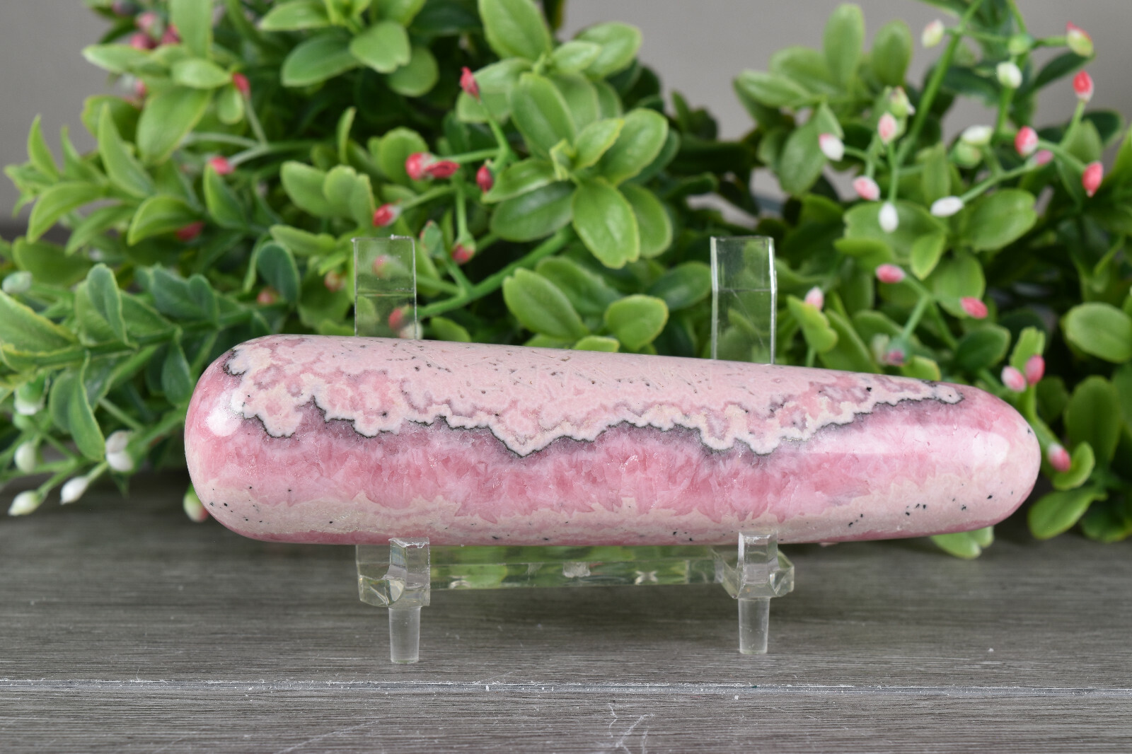 Pink Rhodochrosite Massage Wand from Argentina 10.8 cm # 18872