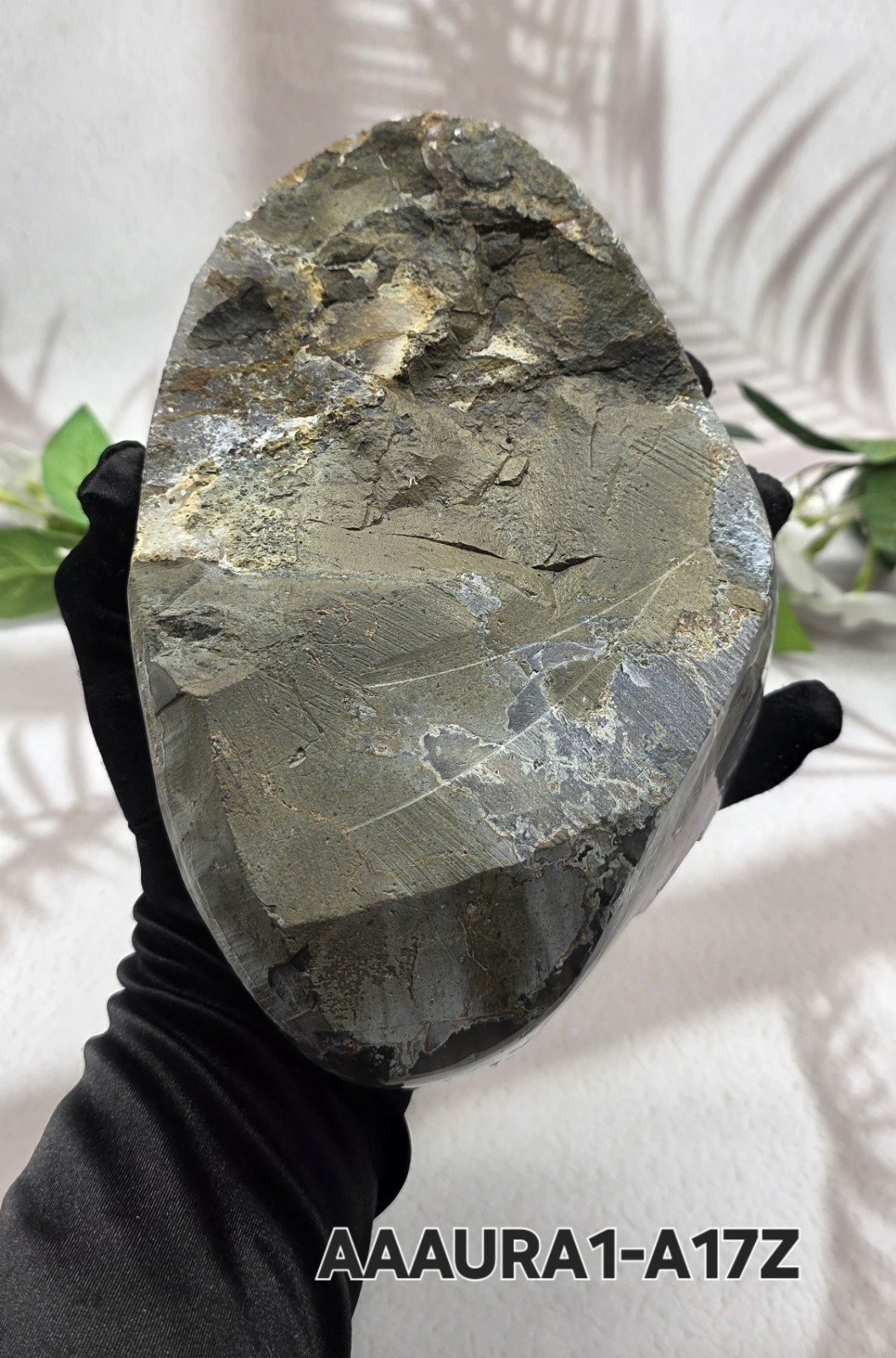 Large Uruguay Amethyst on Black Metal Stand Natural Purple Crystal Display
