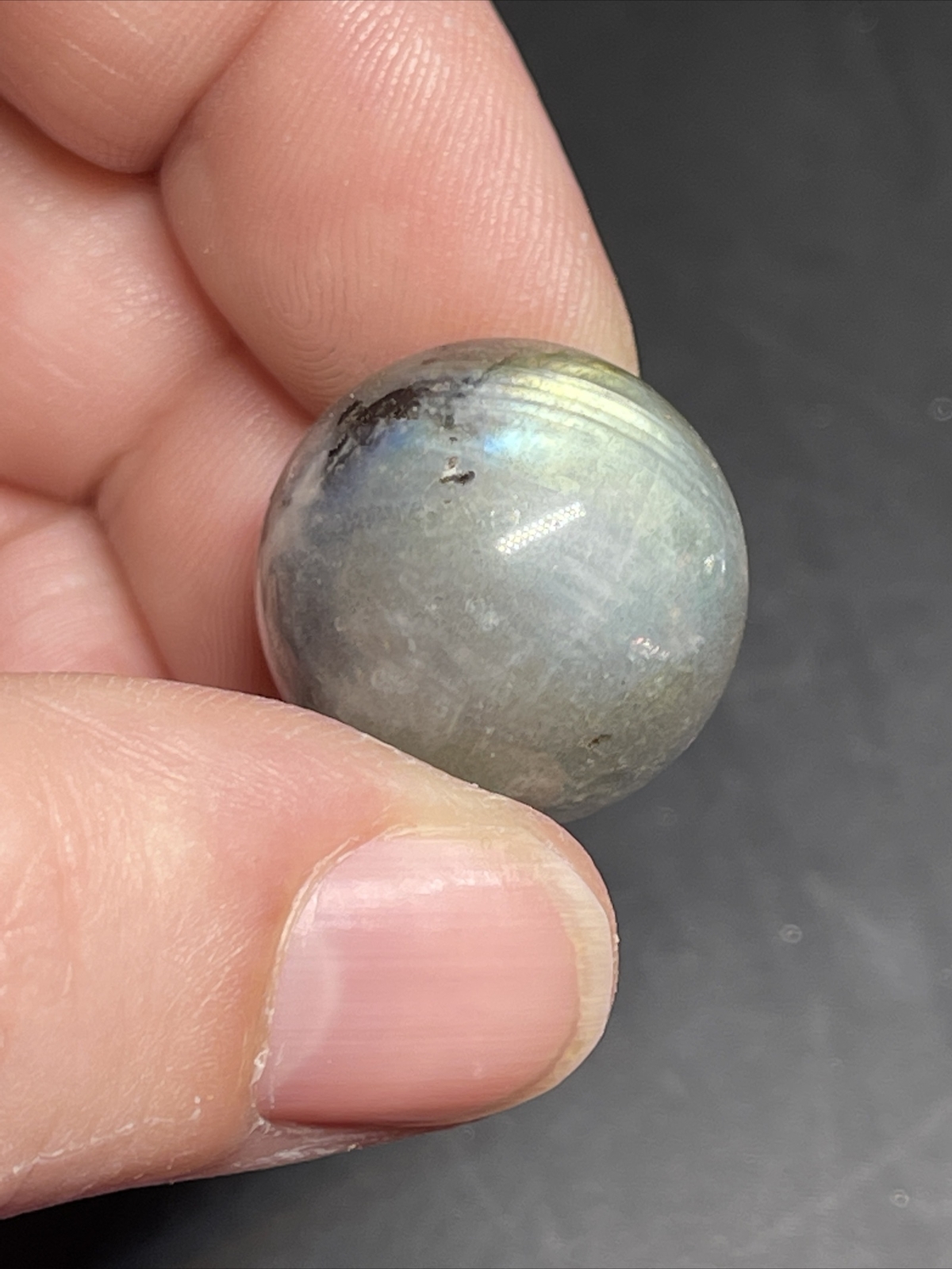 Labradorite Mini Sphere Ball Orb Marble 19.3mm