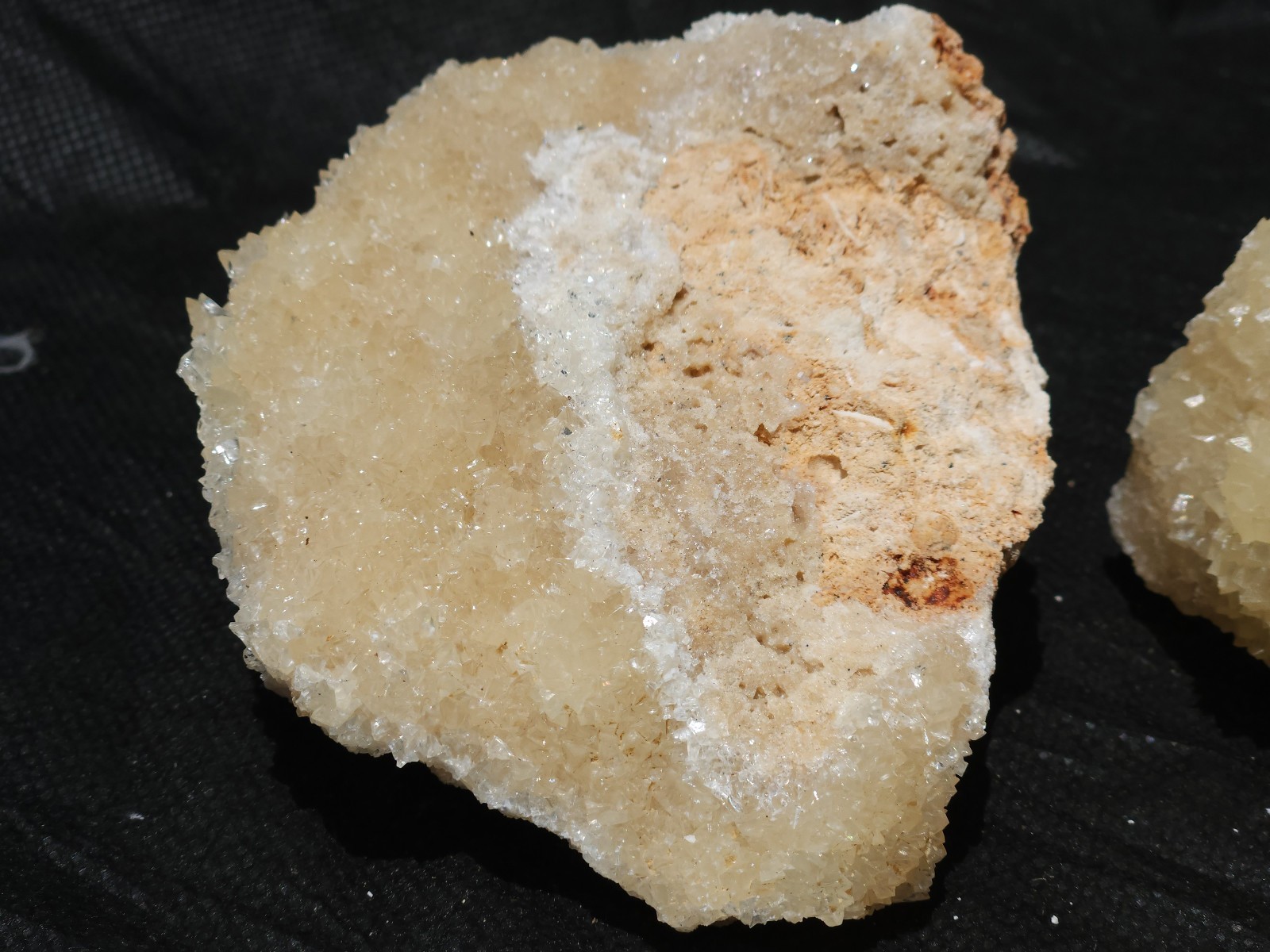 Florida Calcite Crystal Collection 5 pieces LOT Honey Clusters UV Mineral