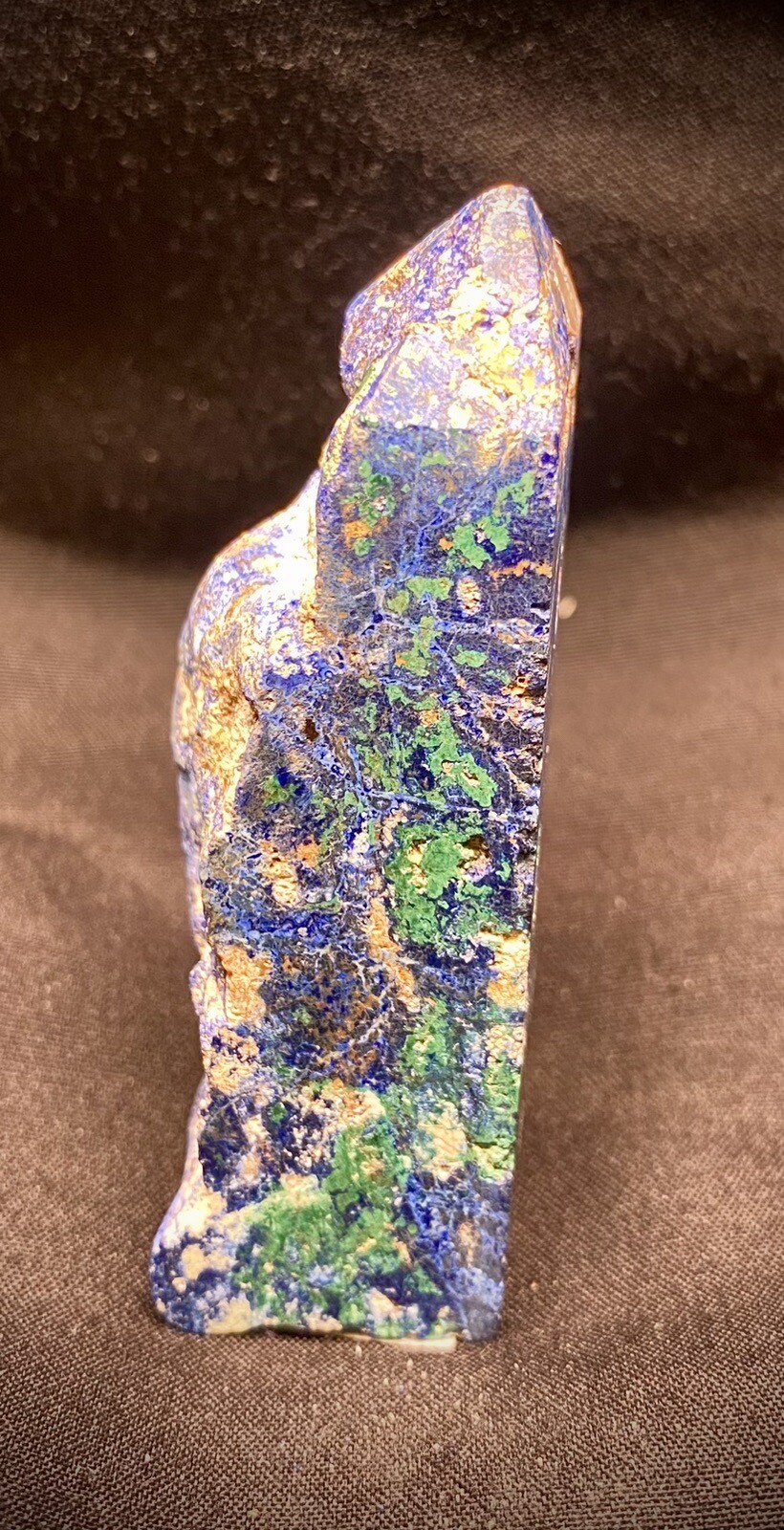 2 1/2” Azurite And Malachite Tower