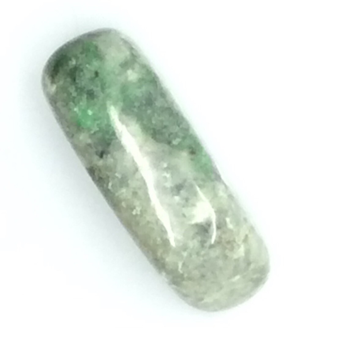 Siberian Jade Pebble Polished Green Jadeite Jade Stone Polar Urals Siberia #19