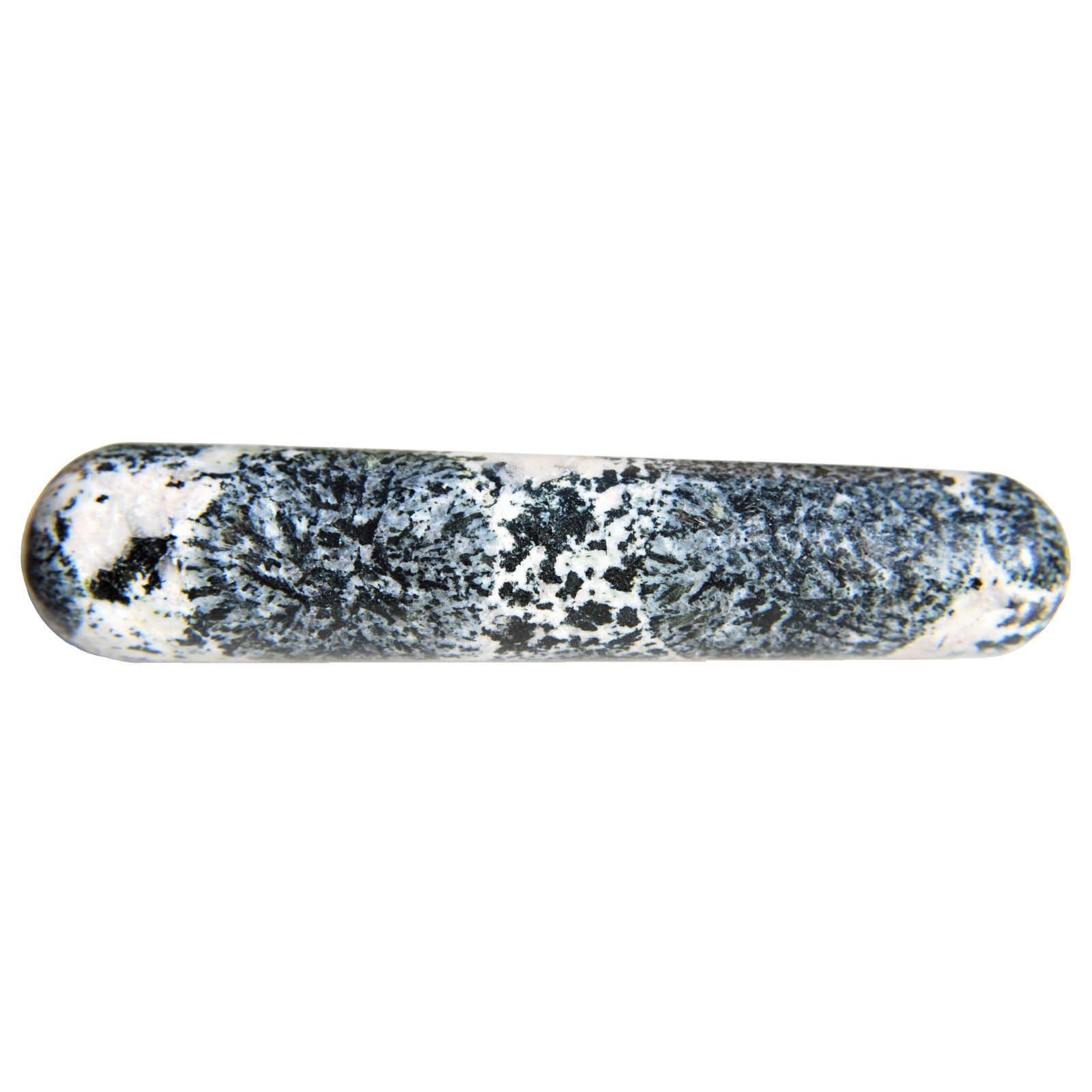 CHARGED Orbicular Granite (Volcanic) 4″ Massage Wand Healing REIKI 102g [RARE]