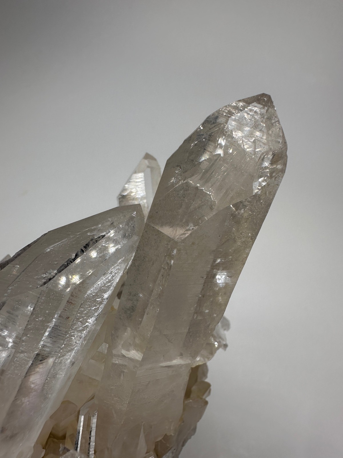 Top Quality Large Clear Arkansas Quartz Crystal Cluster