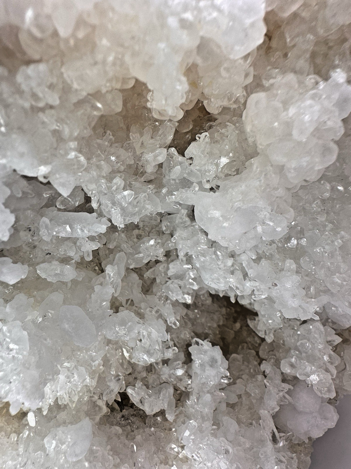 Large 5lb Quartz Geode Cluster Self-Standing Natural Crystal Display Specimen