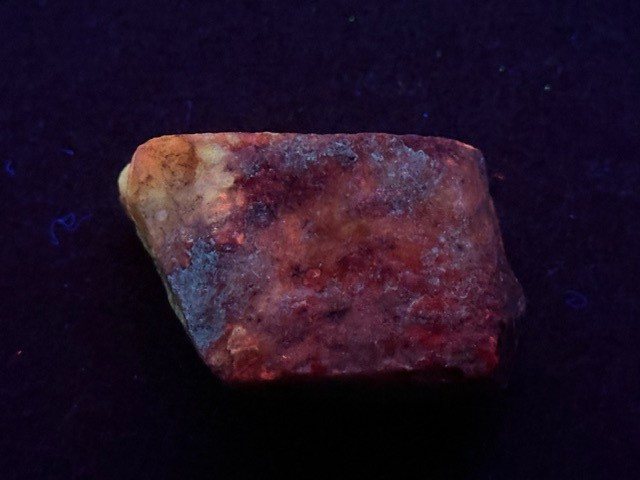 MULTICOLOR A++ FLUORESCENT CALCITE , HIDALGO MINING DISTRICT, ZIMAPAN, MEXICO