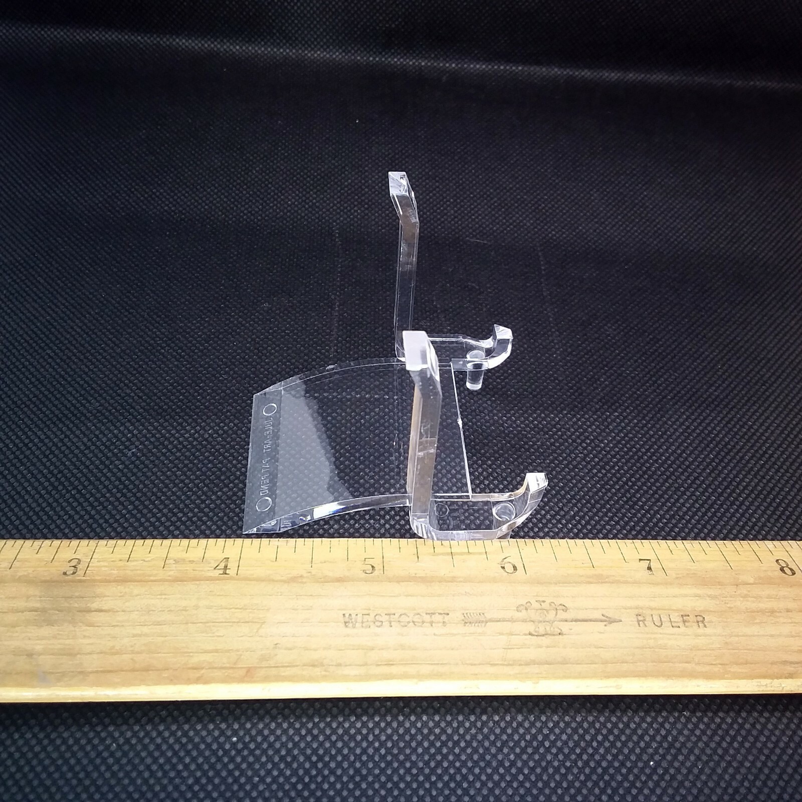 Easel stand, acrylic, slab stand, 2 inch, small, display stand, #O-205
