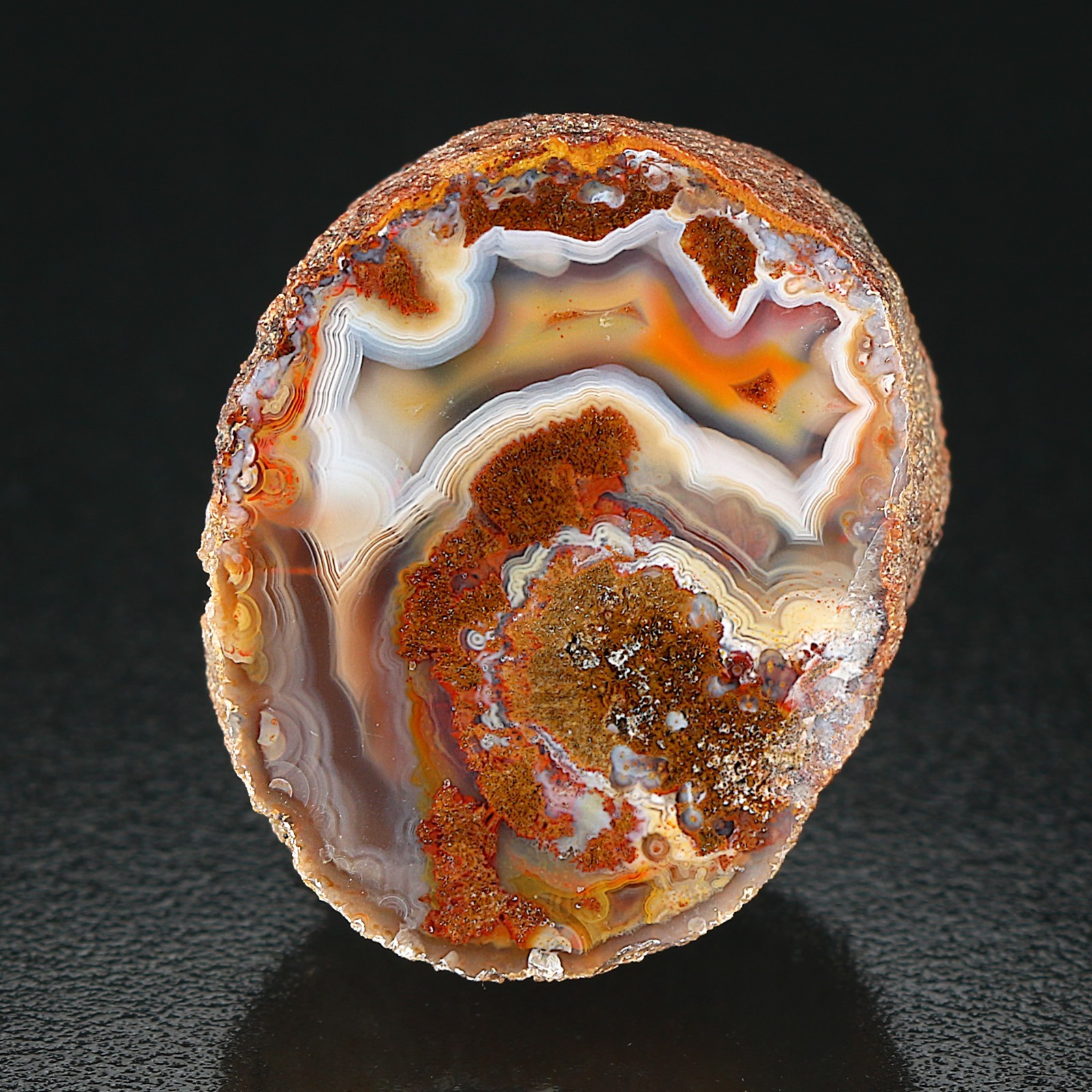 Full husk Sagenite AGATE from Doubravice, Jicin area, Czech Republic Czechia