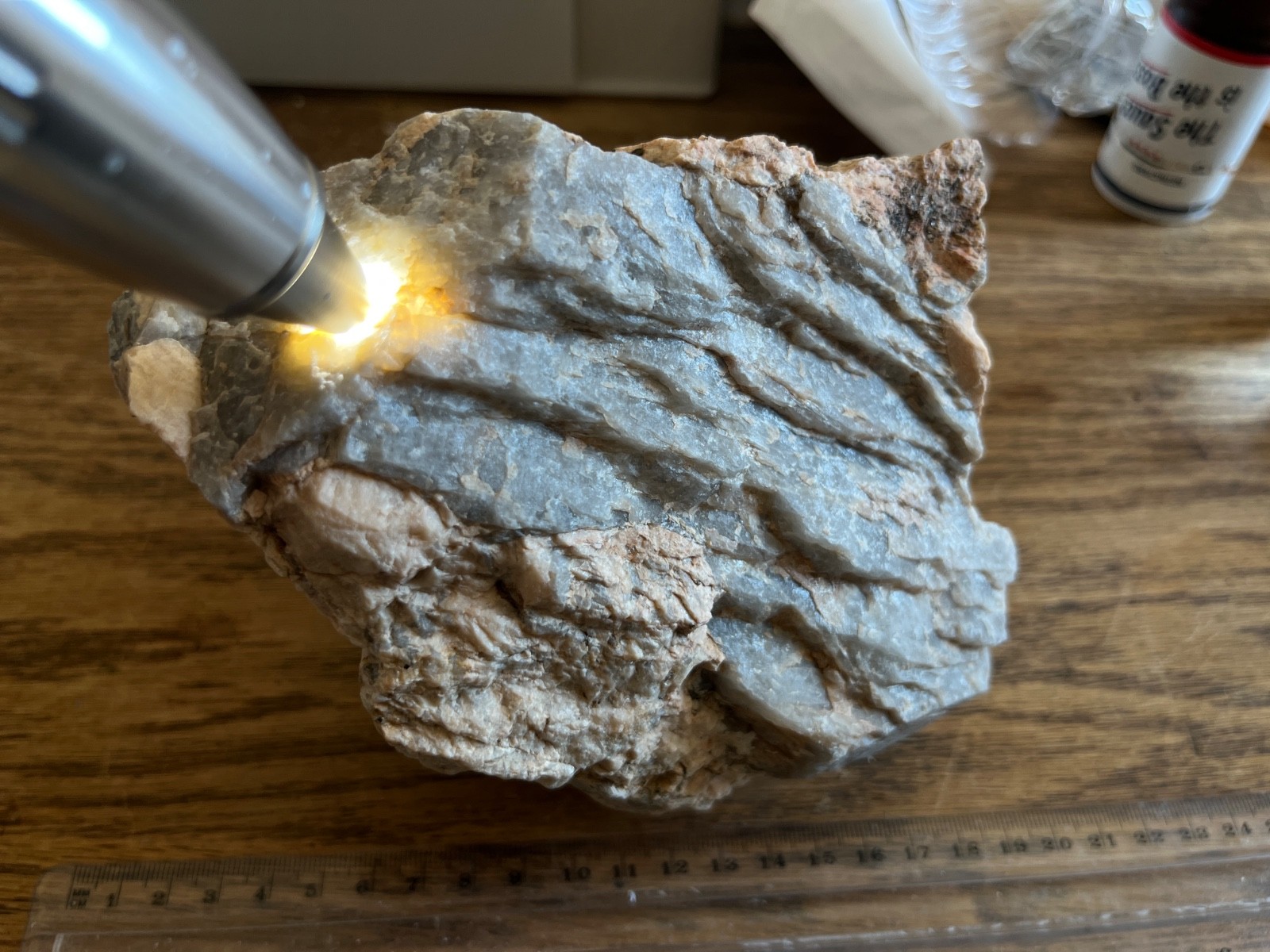 Natural Pegmatite Quartz Feldspar Specimen Raw Rock Morongo Valley CA 5.13 lbs