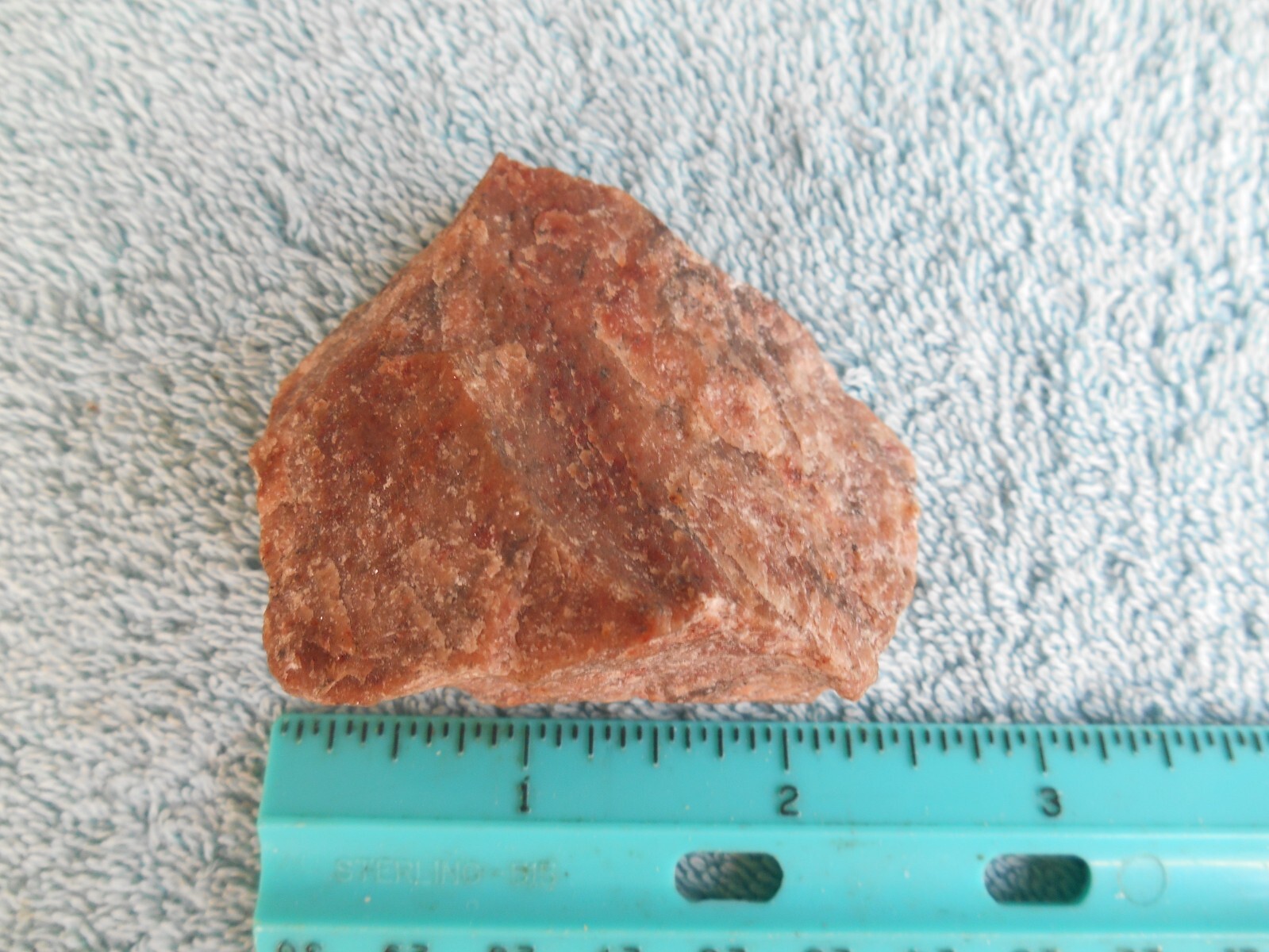 NATURAL Pink Aventurine QUARTZ STONE 2″ TALL X 2-5/16″ WIDE X 1″