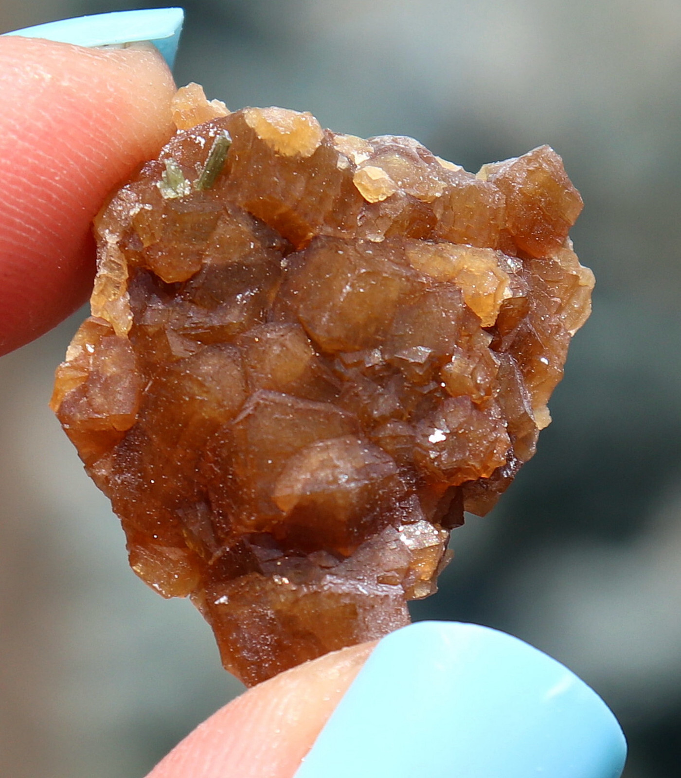 Andradite Garnet Gemmy Golden Brown From Dal’negorsk Russia 2.7 Cm’s