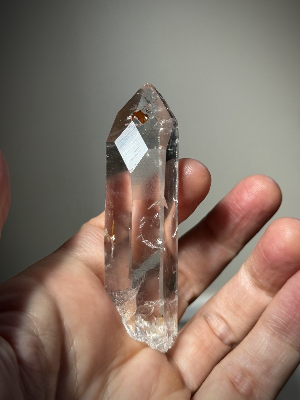 Window Quartz Crystal Optical Quartz Brazil Clear Quartz Natural Quartz Iron