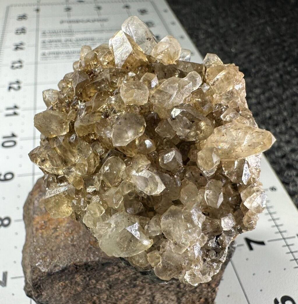 ➤ 2-1/2″ “HEDGEHOG” CALCITE CLUSTER Pleasant Ridge Rensselaer Indiana VIDEO➤541