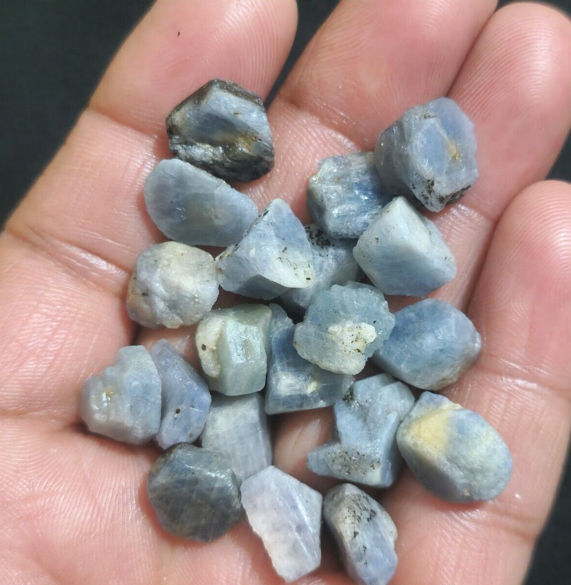Wonderful Madagascar Blue Sapphire Raw 209.75 Crt Size 12-15 MM Loose Gemstone