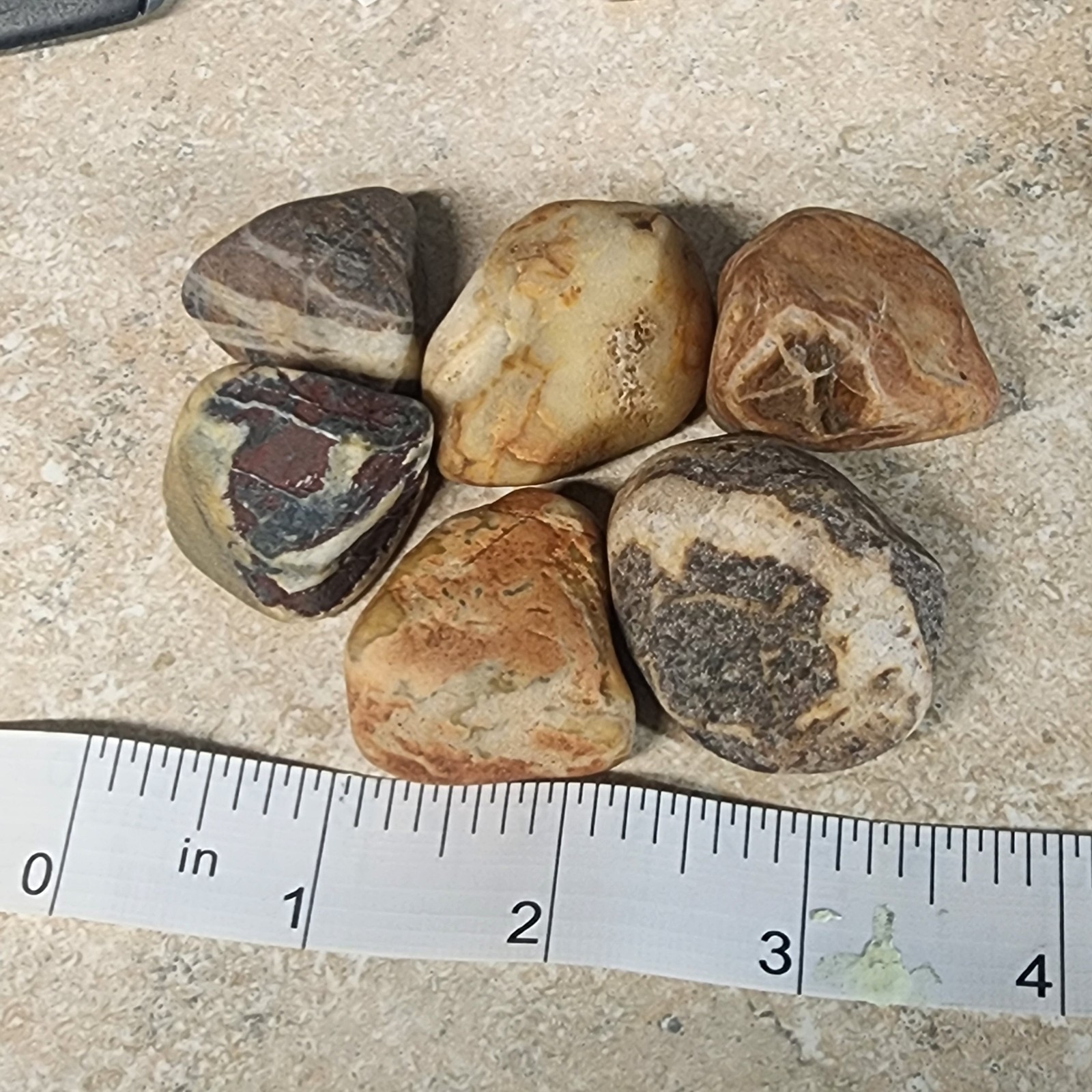 6 – Lake Superior Agates (Michigan) Rough / NOT Polished