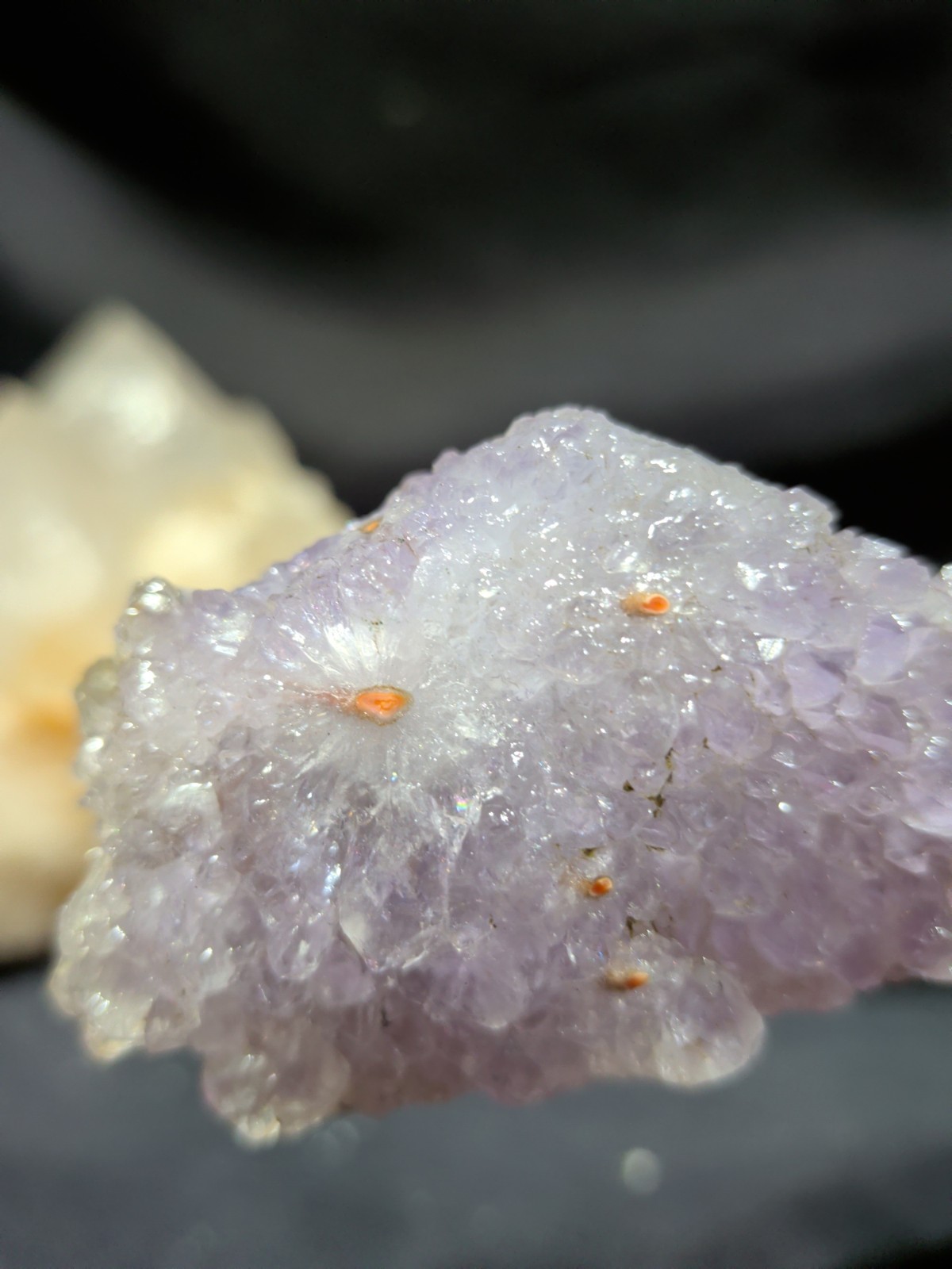 Amethyst Lavender w/ Flower Like Formations Crystal Specimen (3.7oz)