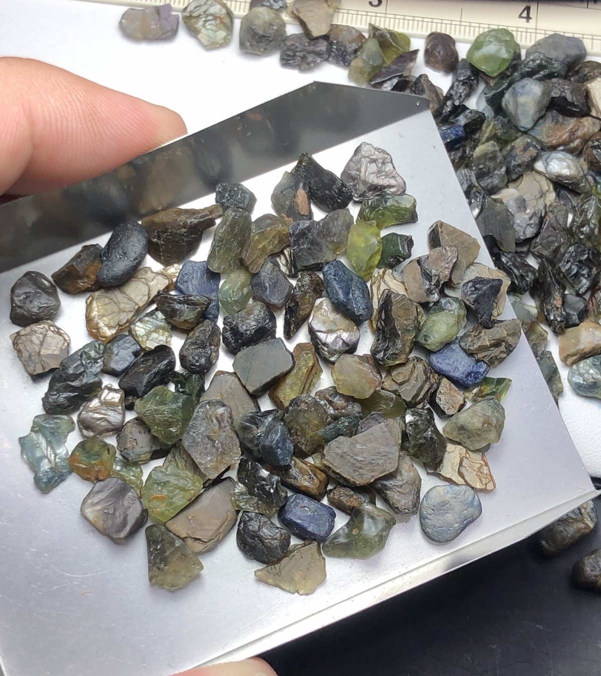 110 Gram / Rare natural gold sheen “ Zawadi “ sapphire, Collection deals,