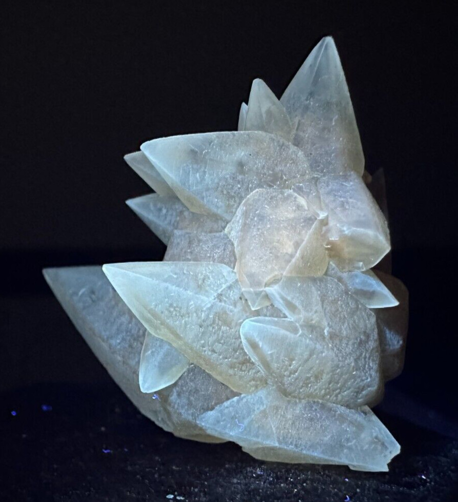 ➤ 1-1/4″ CALCITE CRYSTAL CLUSTER SPECIMEN – Pugh Quarry Ohio VIDEO➤892