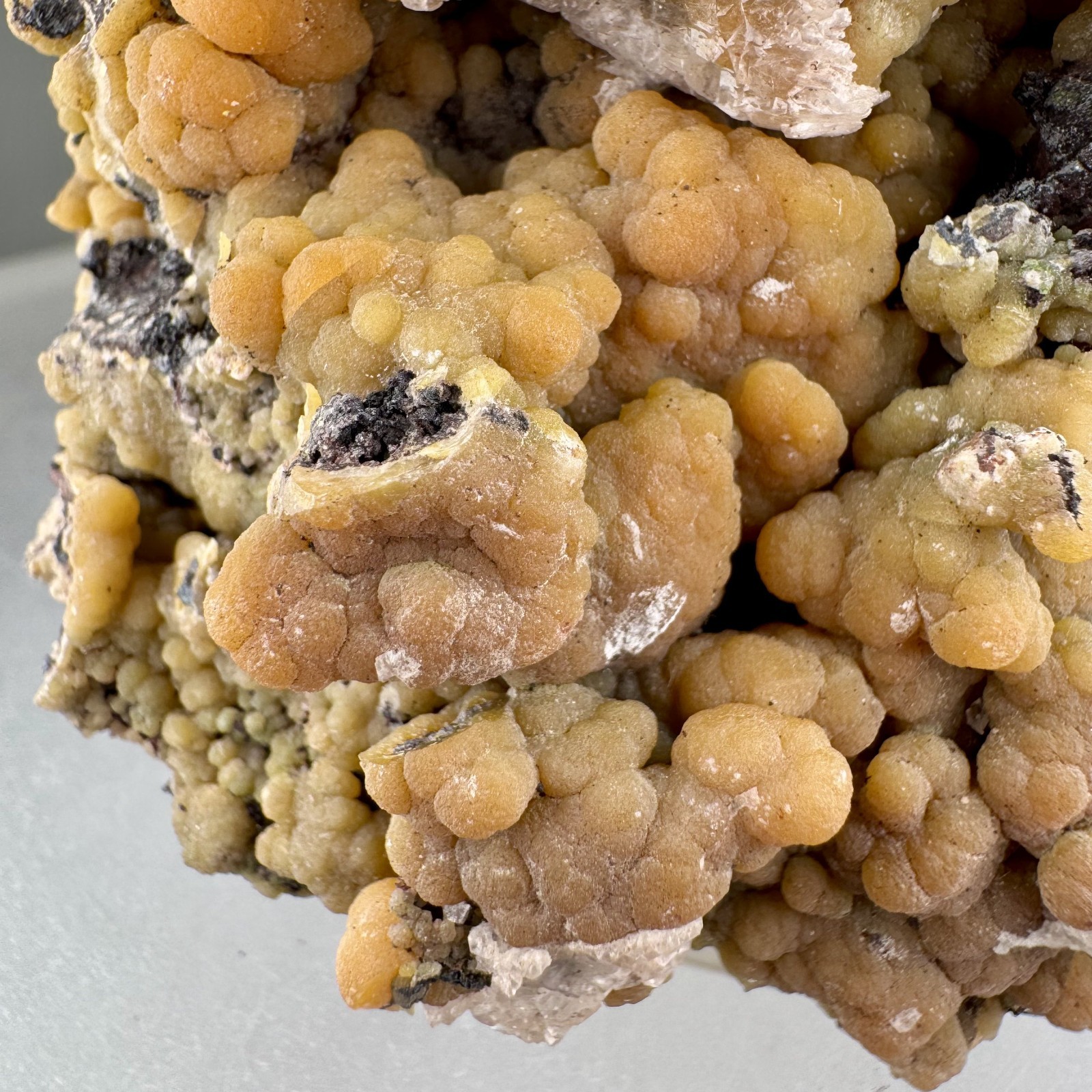 Fine & Unusual Orange Smithsonite: Tsumeb Mine, Tsumeb, Namibia- Classic!!
