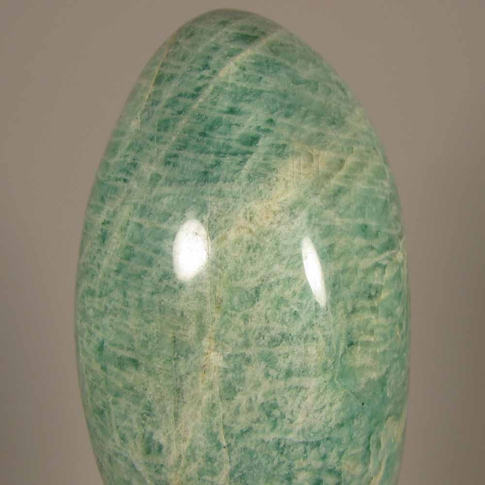 4″ AMAZONITE Polished Gemstone Freeform Standup – Madagascar – 1.5 lbs.
