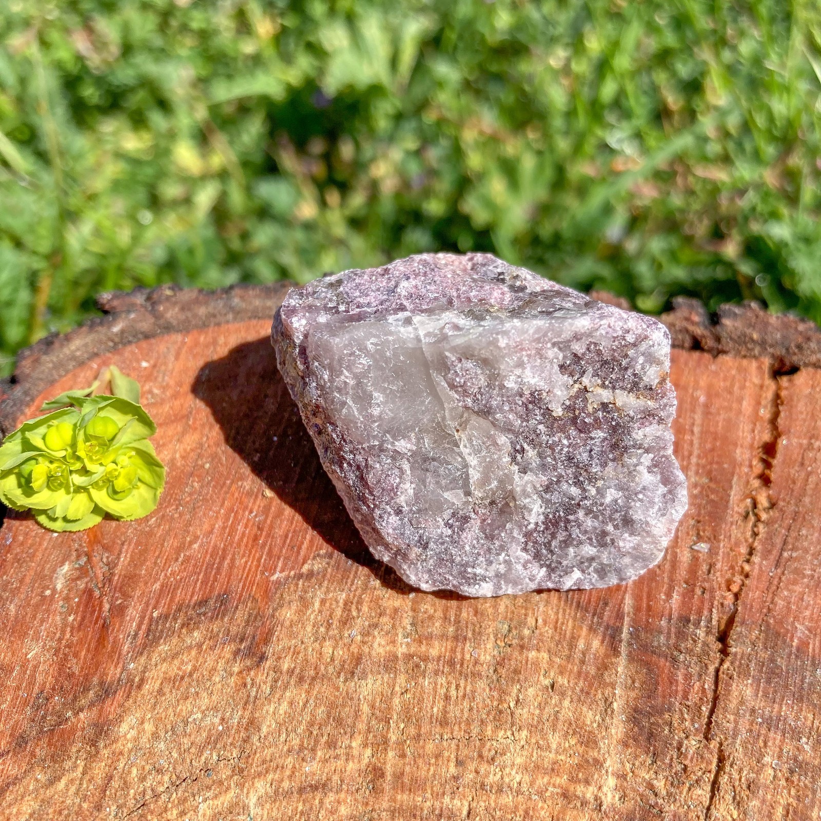 Rough Lepidolite Crystal / Stress Relief / Tranquility / Dreams / Lithium