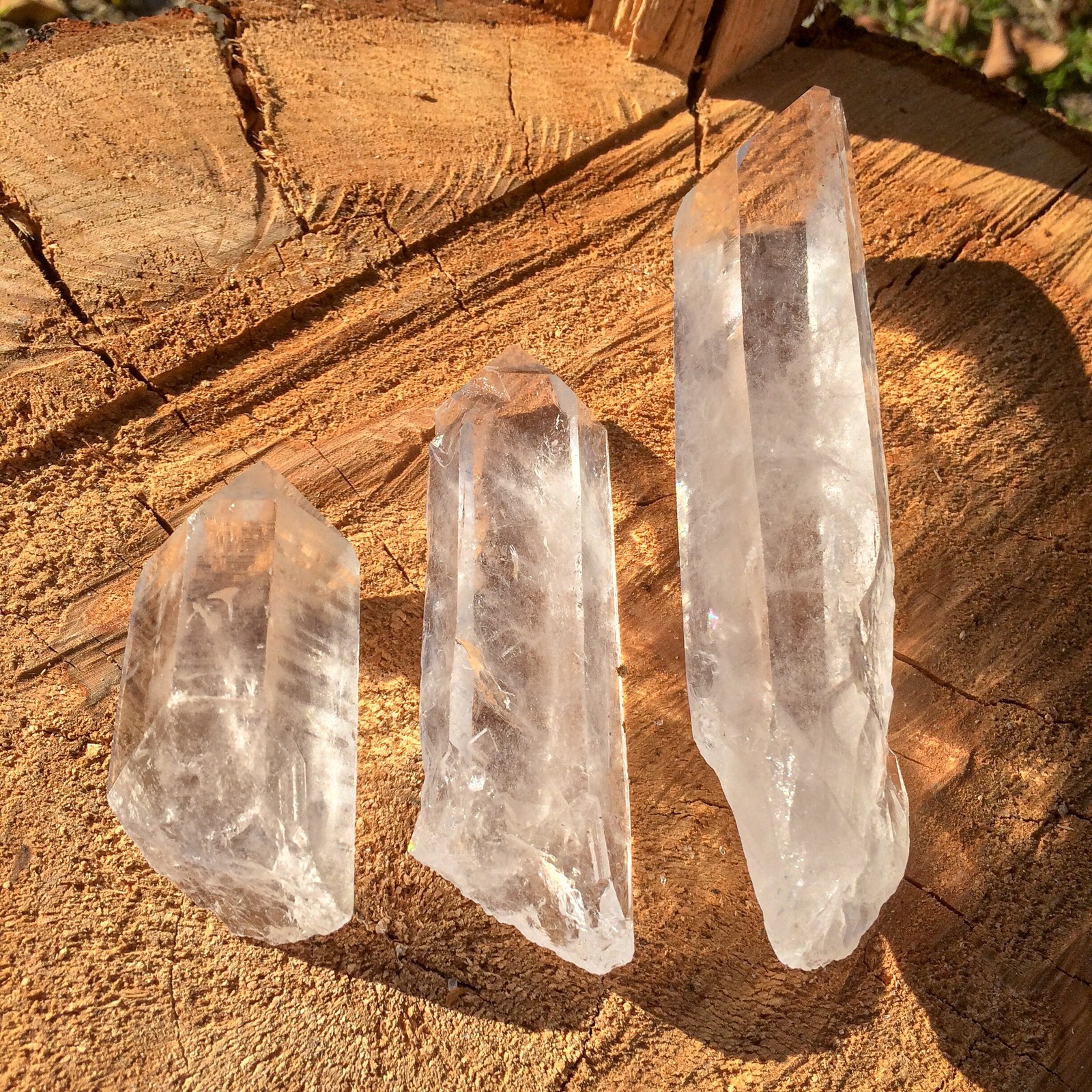 Raw Clear Quartz Point / Protection / Cleansing / Chakra Balance / Energy