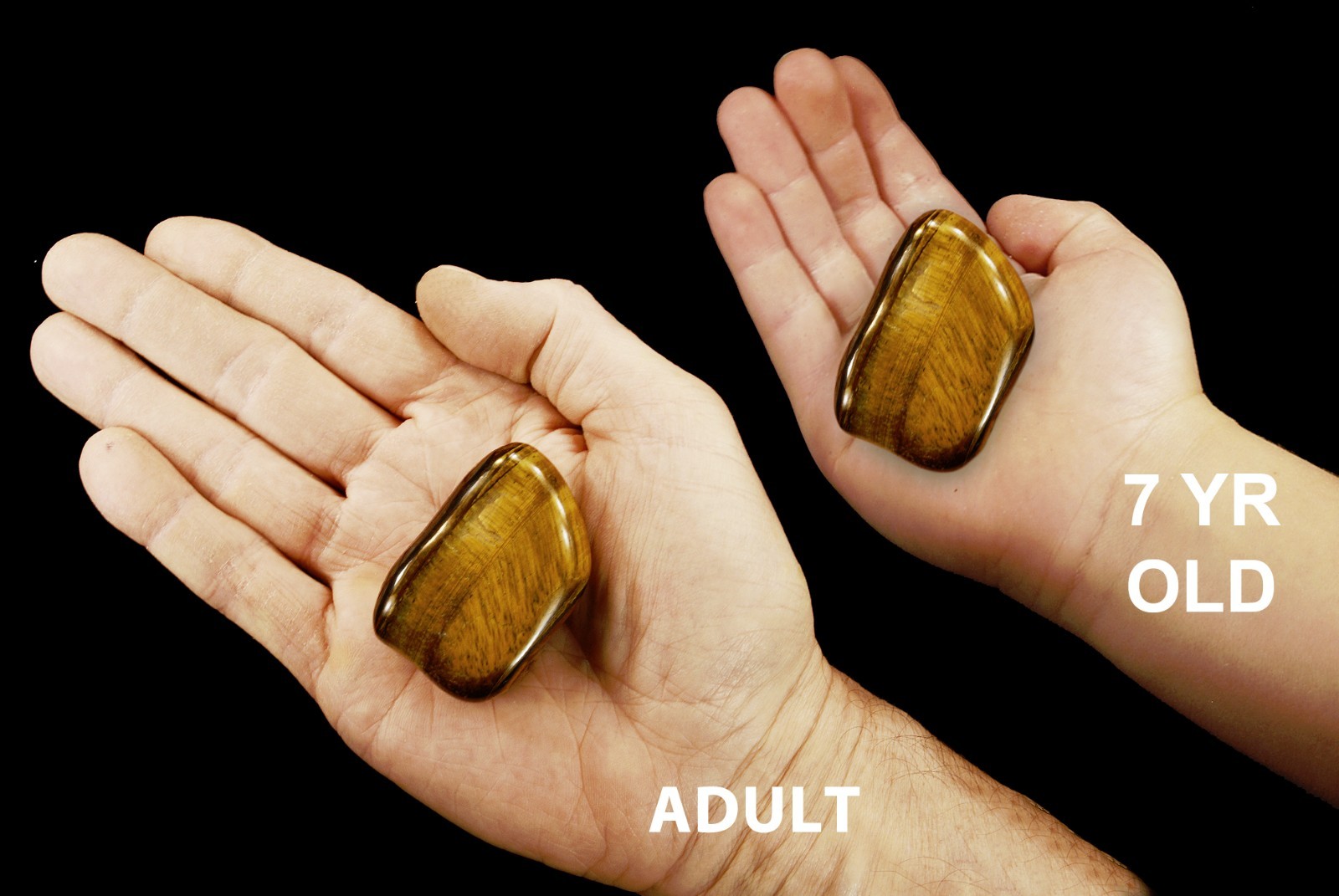 TIGERS EYE 1 1/2″ Tumbled Polished Rock Mineral Chakra Healing Crystal Gemstone