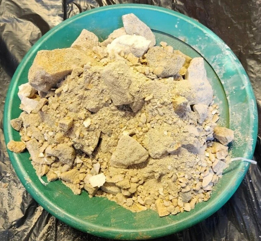 25 lbs Gold Ore From Jason’s New Gold Mine!