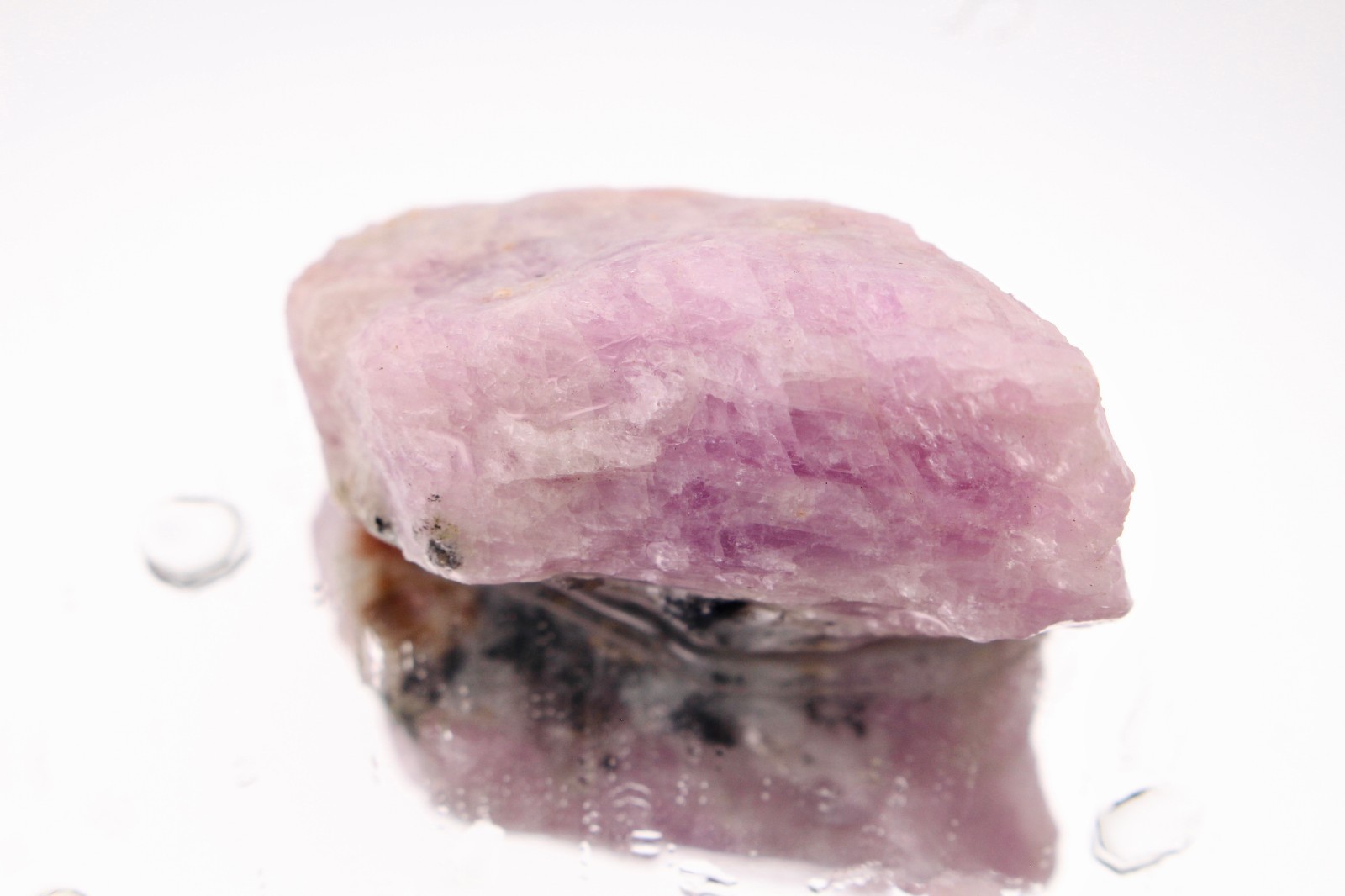 1.7oz UV ACTIVE Kunzite Nigeria Purple Lilac Raw Natural Rough Crystal Mineral