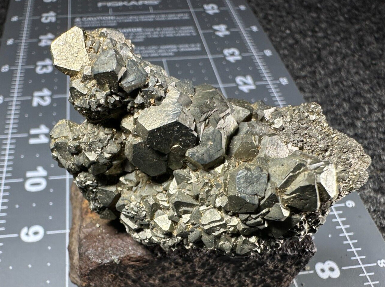 ➤ 2-1/2 Inch PYRITE CRYSTAL CLUSTER Pleasant Ridge Rensselaer Indiana VIDEO➤423