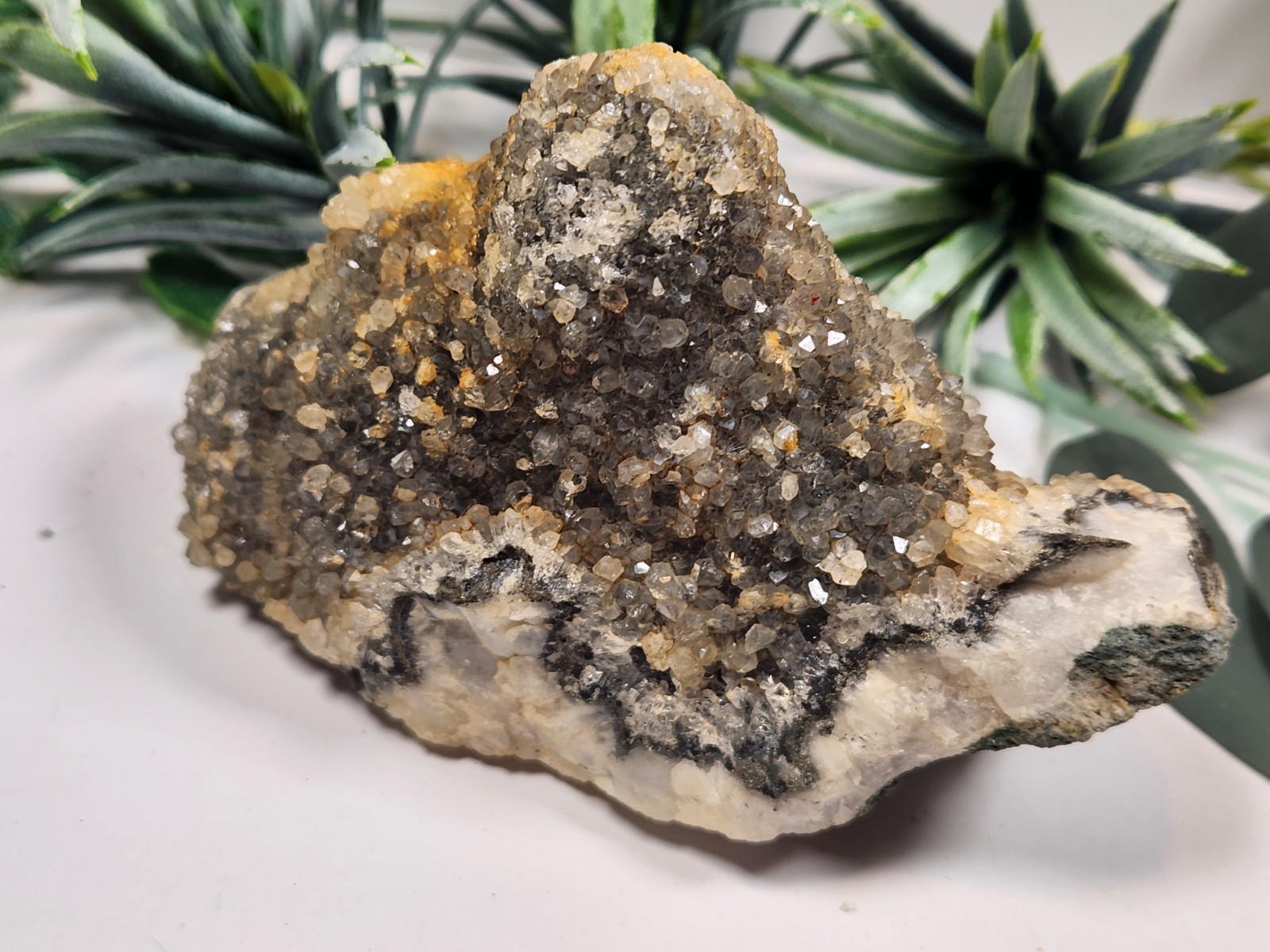 Druzy Quartz From Mexico Crystal Mineral Specimen 274g 3.75in Ep1