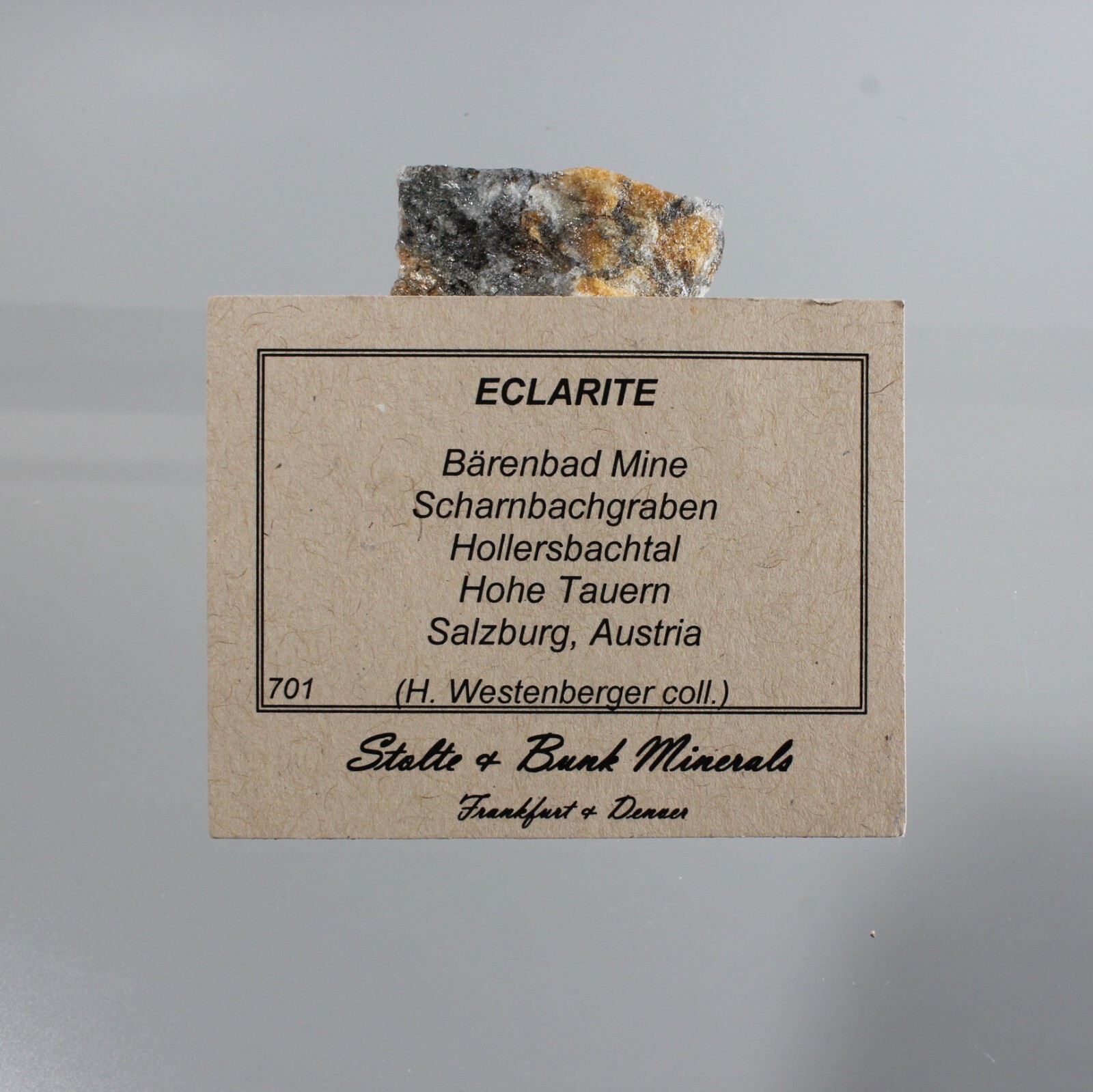 ECLARITE (TL) Barenbad Mine, Salsburg, Austria #4251