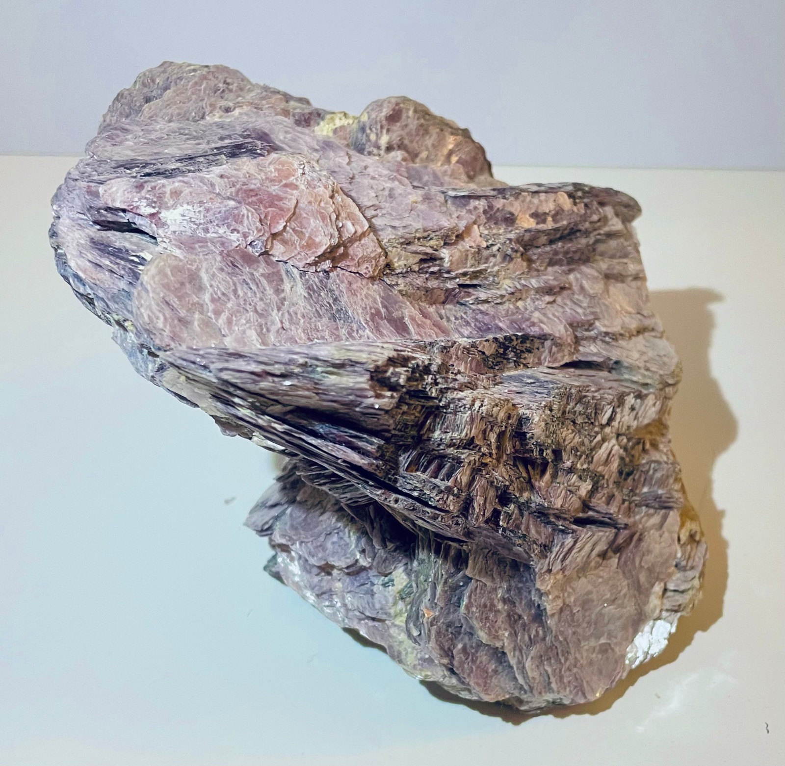 Sparkly Flower LEPIDOLITE Purple Lilac Mica Specimen 4lb 12oz (5.5″ x 6″ x 6.5″)