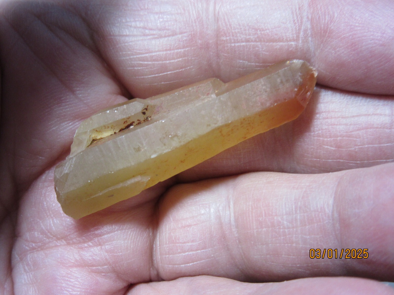 Natural Red Hematoid Quartz Point 1 7/8″ Collectible RHQPC-7s