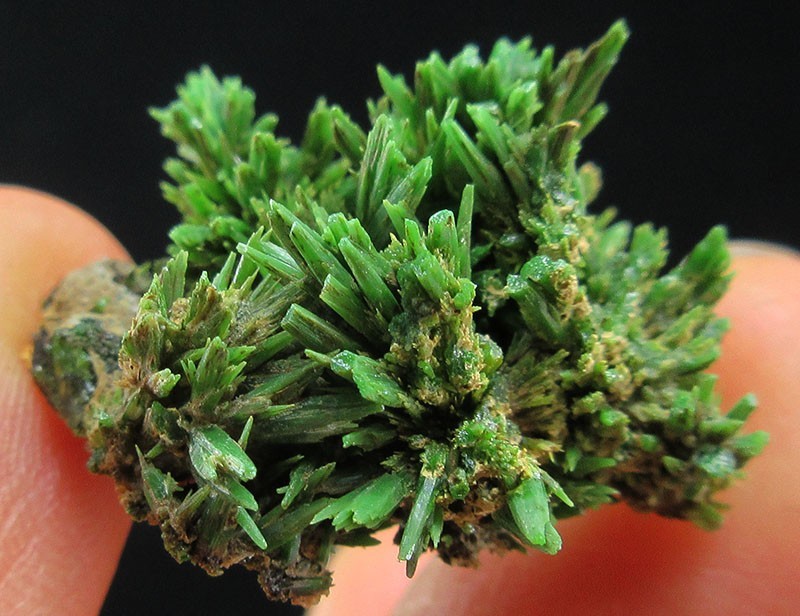 6.9g green pyromorphite crystals minerals specimens from China!~~