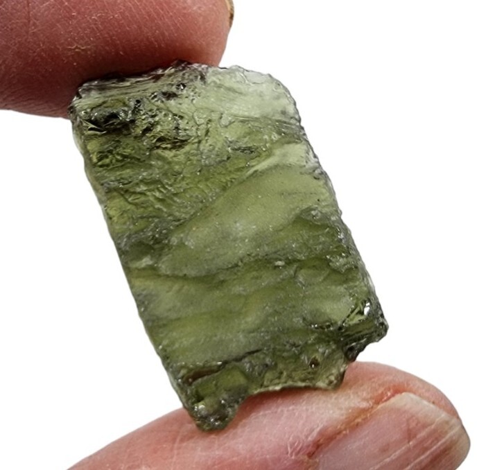 Moldavite Green Tektite Czech Republic 3.17 grams