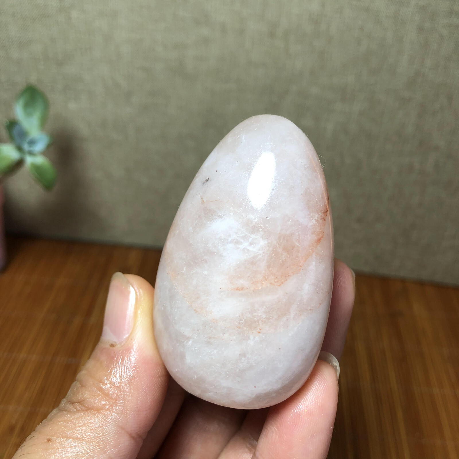 56mm Natural Red gum flower Crystal gemstone polish/rough Specimen 79g A3386