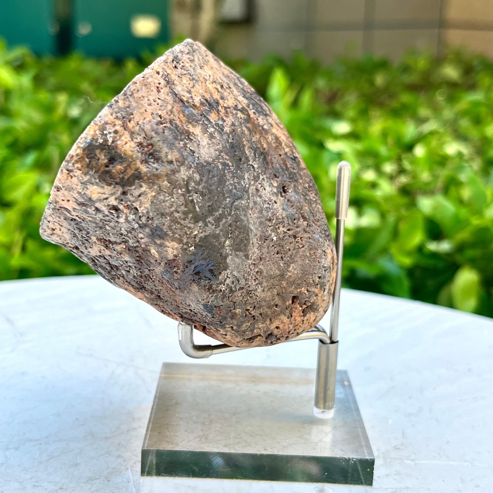 451G Blue Natural Goethite Crystal Quartz Energy Ore Healing Mineral Specimen