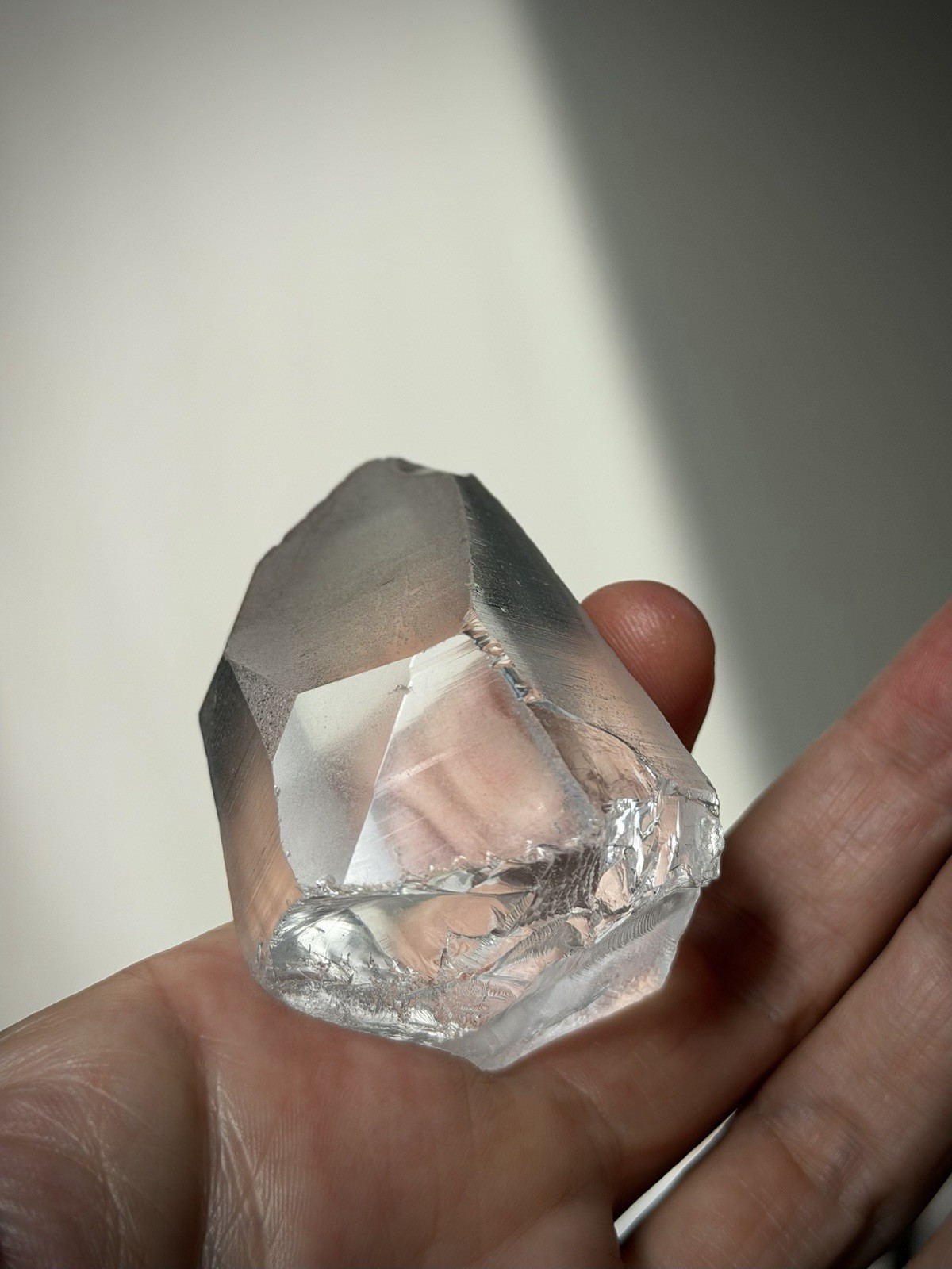 Lemurian Quartz Crystal Optical Quartz Self Healed Quartz Brazil Crystal