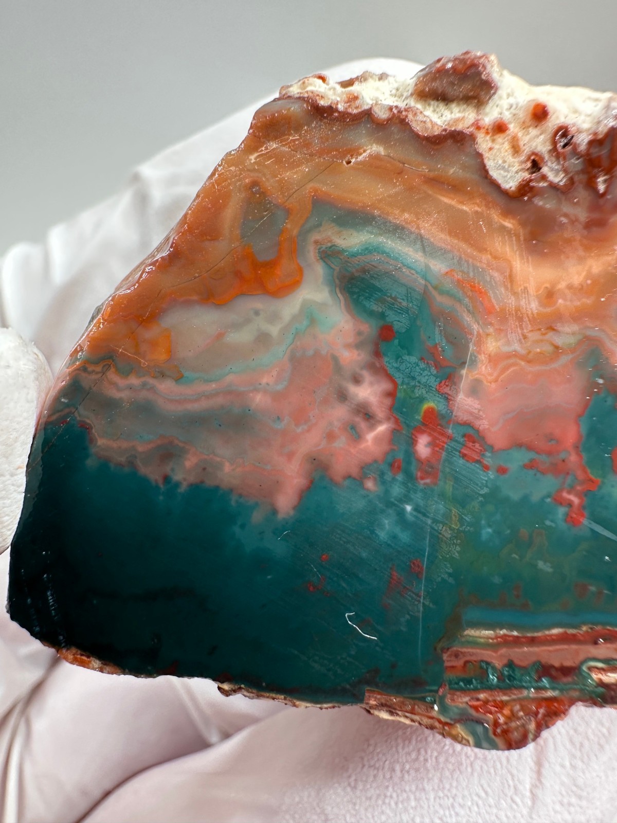 PREMIUM SPECIMEN__RARE Idaho Sunset Jasper / Agate Rough – Lemhi County, Idaho