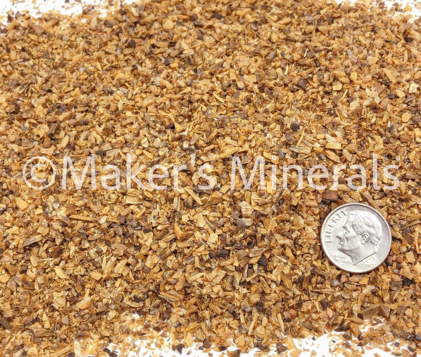Crushed Gold Tiger’s Eye Sand, 0.25mm-2mm for Ring Inlay, Resin Art, Bezel Trays