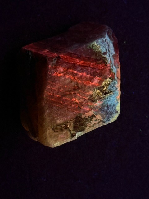 MULTICOLOR A++ FLUORESCENT CALCITE , HIDALGO MINING DISTRICT, ZIMAPAN, MEXICO