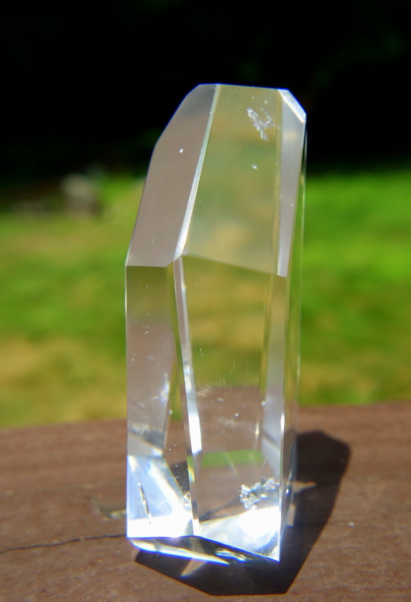 Polished Lemurian Quartz Free Form Crystal
