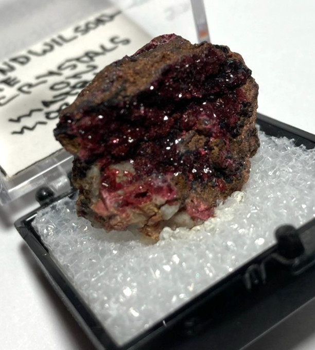 Rare Wendwilsonite sugary crystals Thumbnail from Morocco
