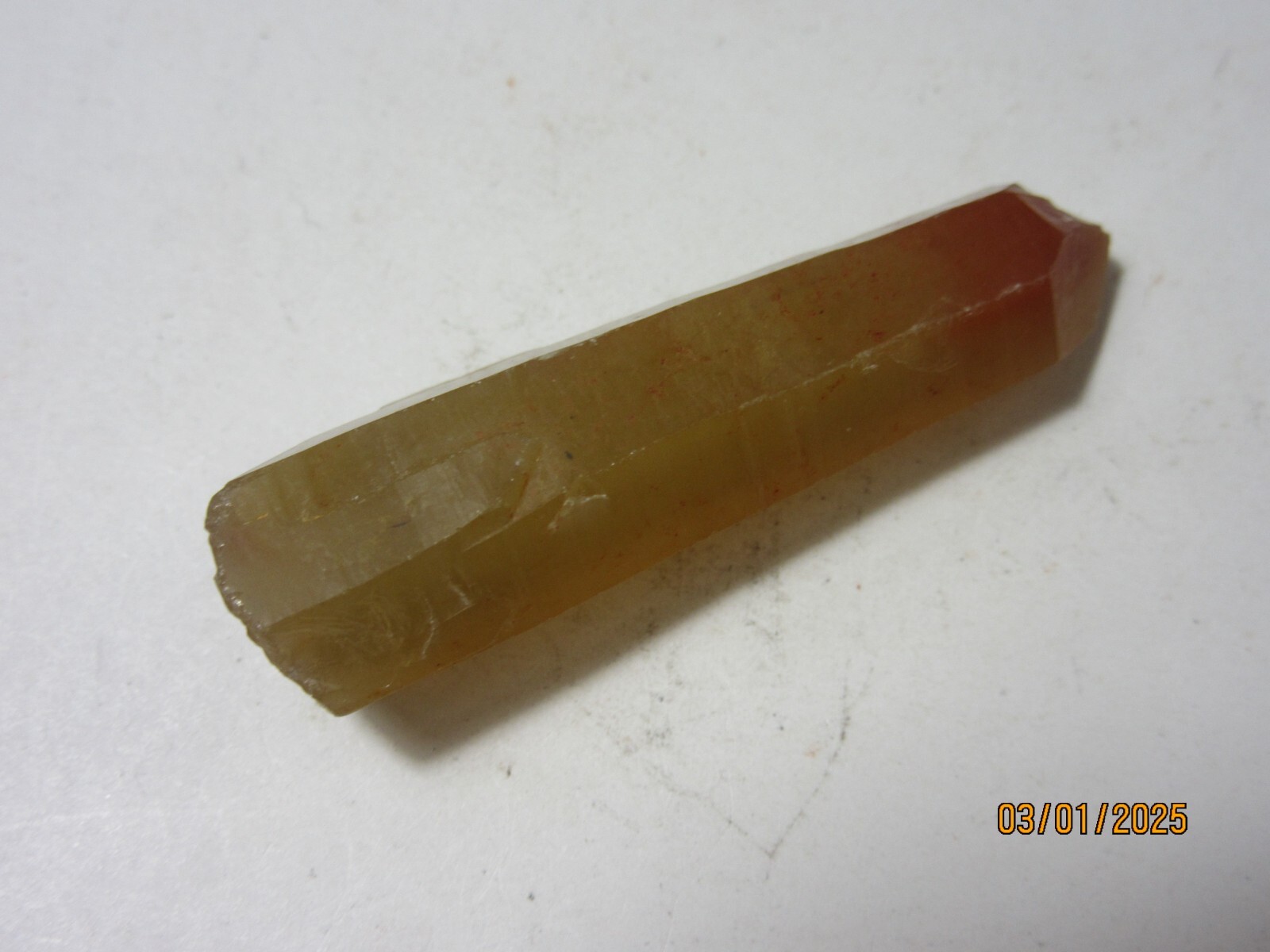 Natural Red Hematoid Quartz Point 1 7/8″ Collectible RHQPC-7s